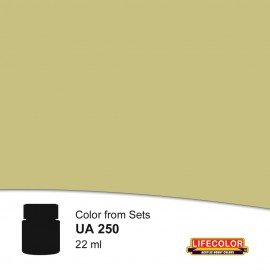 Lifecolor UA250 Dunkelgelb base color 22ml