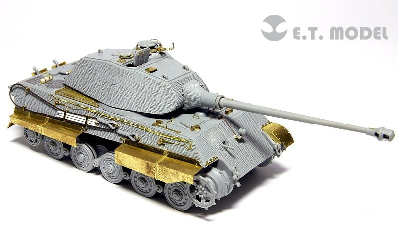 ET Model E72-020 WWII German KING TIGER (Porsche Turret) For DRAGON 7254 1/72