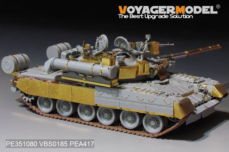 Voyager Model PE351080 Modern Russian T-80UK Main Battle Tank (smoke discharger include) For TRUMPER 09578 1/35 – image 9