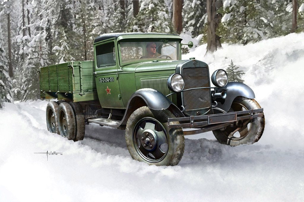 Hobby Boss 83837 Soviet GAZ-AAA Cargo Truck