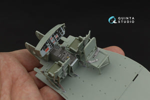 Quinta Studio QD35049 UH-1C 3D-Printed &amp;amp; colored Interior on decal paper (Academy) 1/35 – image 4