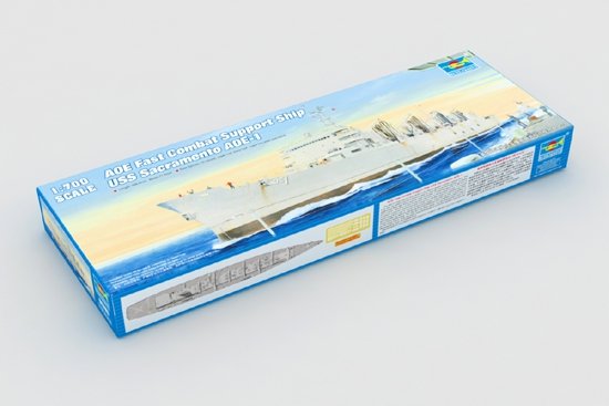 Trumpeter 05785 AOE Fast Combat Support Ship USS Sacramento (AOE-1) 1/700 – image 2