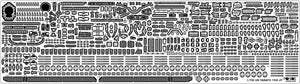 Pontos 70002R1 IJN Battleship Yamato 1945 (New Tool Full Hull ) 1/700 – Bild 8