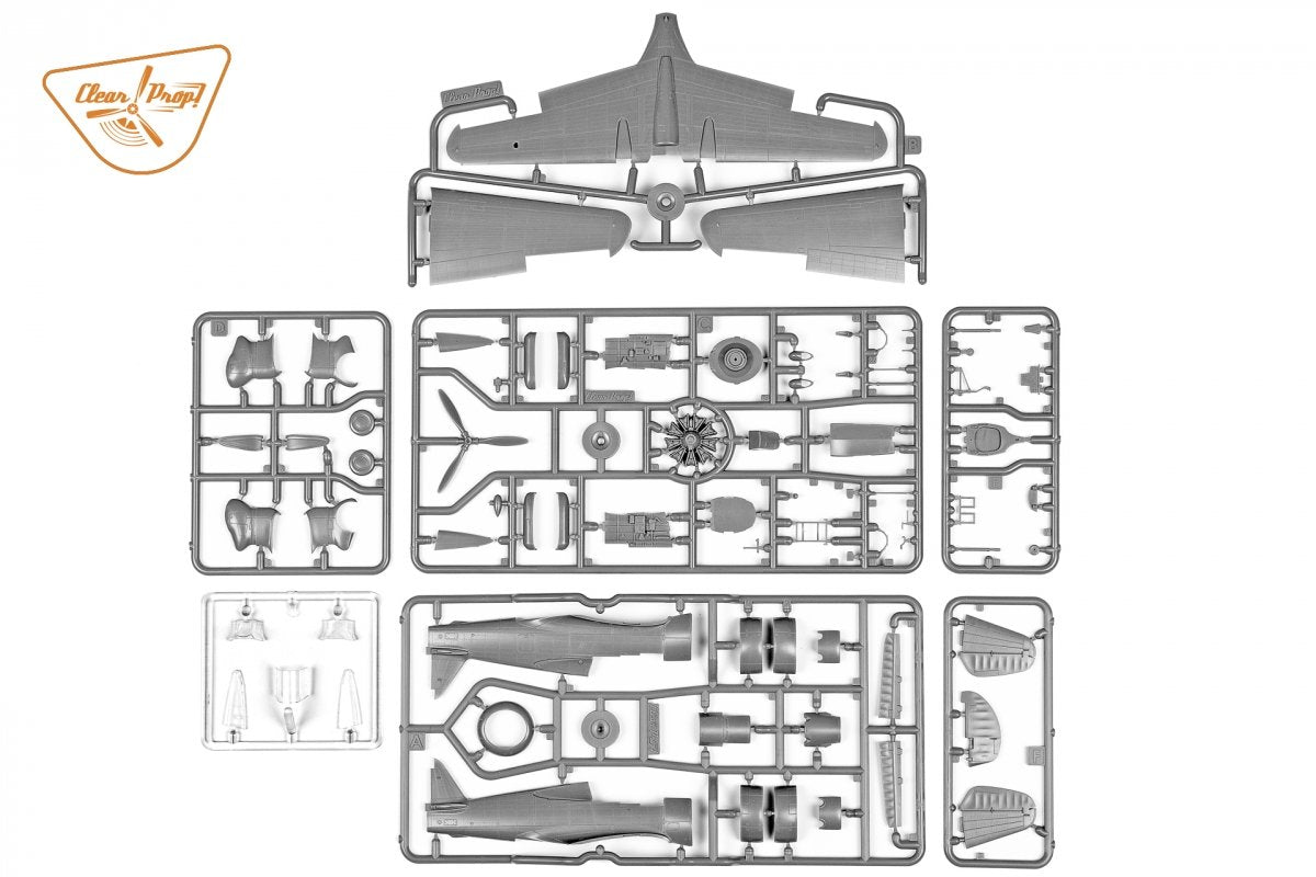 Clear Prop! CP72021 H-75O Hawk STARTER KIT 1/72 – zdjęcie 7