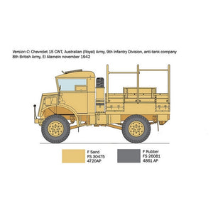 Italeri 0233 Chevrolet 15 CWT 1/35 – image 4