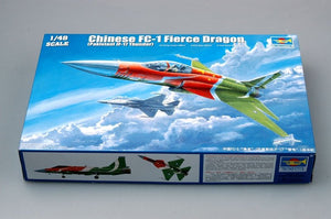 Trumpeter 02815 Chinese PLAAF FC-1 Fierce Dragon (Pakistan JF-17 Thunder) 1/48 – Bild 2