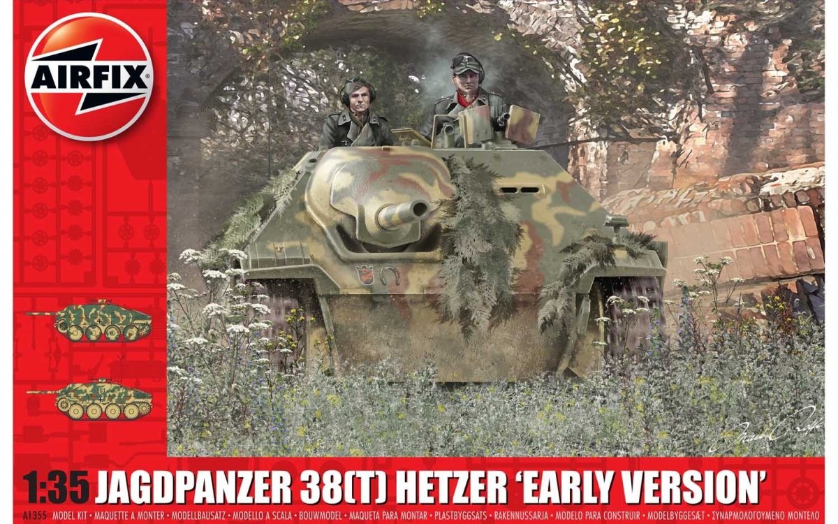 Airfix 1355 JagdPanzer 38(t) Hetzer « Première version » 1/35