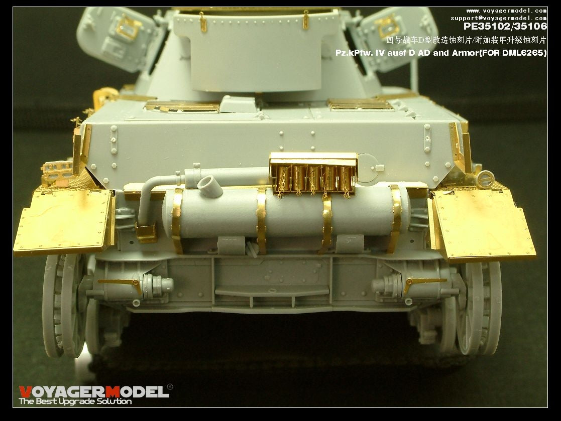 Voyager Model PE35102 Pz.KPfw. IV Ausf D For DRAGON 6265 1/35 – Bild 8
