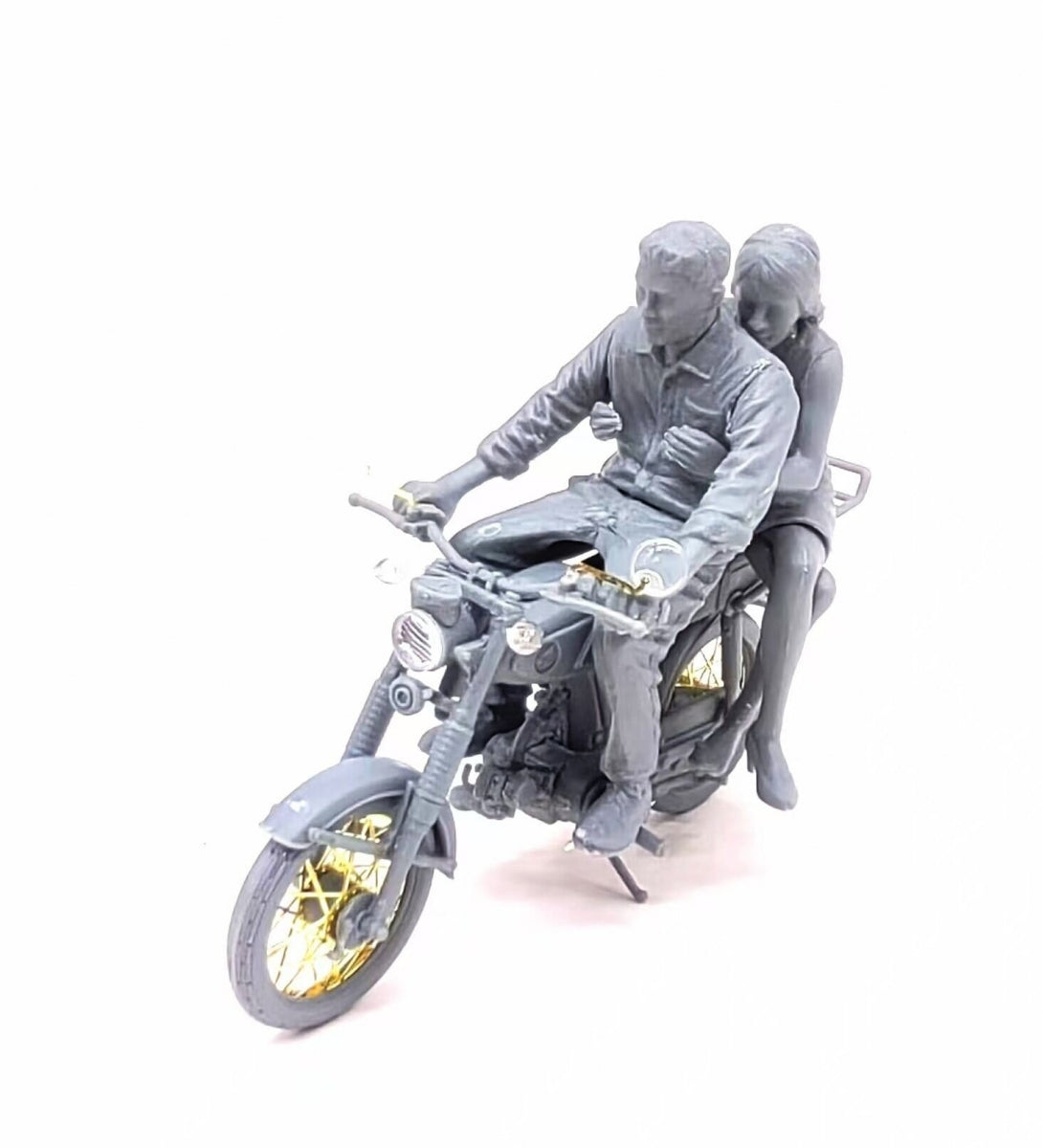 Gecko Models 35GM0127 60&amp;#39;~70&amp;#39;s Southern Vietnamese &amp;amp; Japanese SS50E Motorbike Set 1/35 – image 4