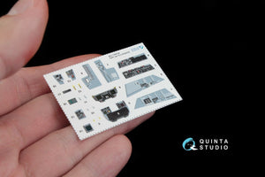 Intérieur imprimé en 3D et coloré sur papier décalcomanie (pour Kinetic) Quinta Studio QD48044 F/A-18C (première version) 1/48 – image 6