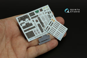 Quinta Studio QD32078 OV-10A (USN version) 3D-Printed &amp;amp; colored Interior on decal paper (KittyHawk) 1/32 – Bild 4