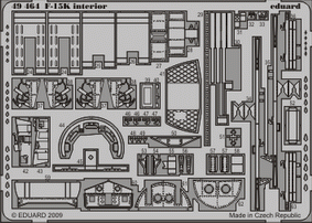 Eduard 49464 F-15K interior SA 1/48 Academy – image 2
