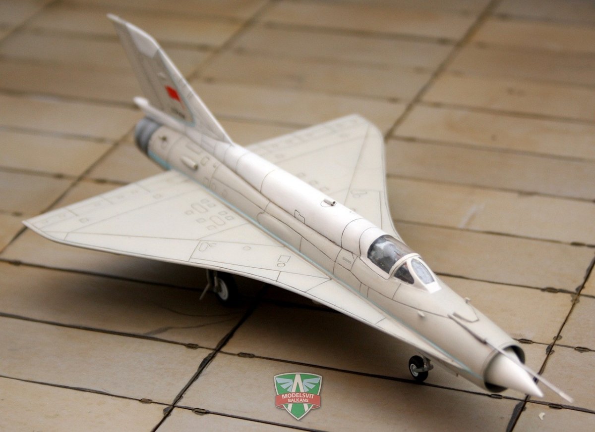 Modelsvit 72003 Analog A-144-1 (Prototype MiG21 n° 1) 1/72 – image 2