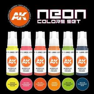 AK Interactive AK11610 3G NEON COLORS SET – image 2