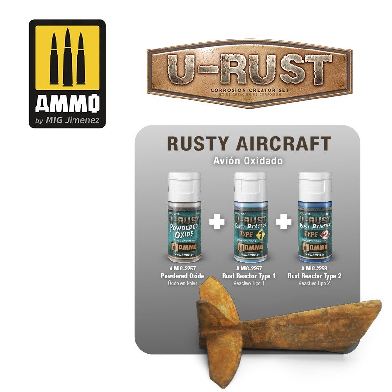 Ammo of Mig 7460 U-RUST Corrosion Creator Set – imagen 9