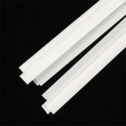 Plastruct 90718 Rod 0.3mm x 4.8mm - 250mm (Styrene White) / 10 pcs.