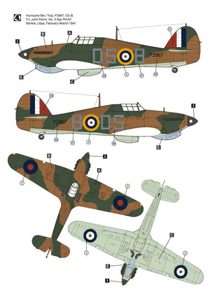 Hobby 2000 48014 Hawker Hurricane Mk.IA Trop 1/48 – image 4