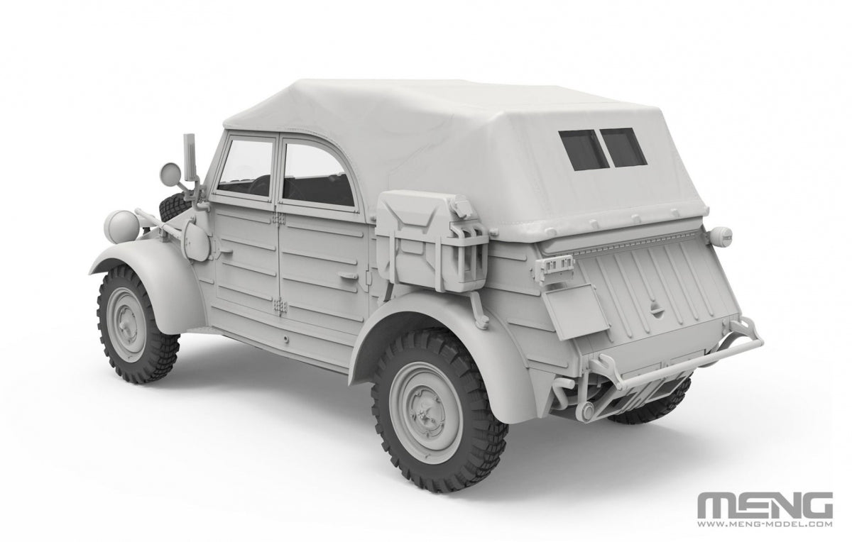 Meng Model VS-016 German Pkw.K1 Kubelwagen Type 82 (Eastern Front) 1/35 – Bild 4