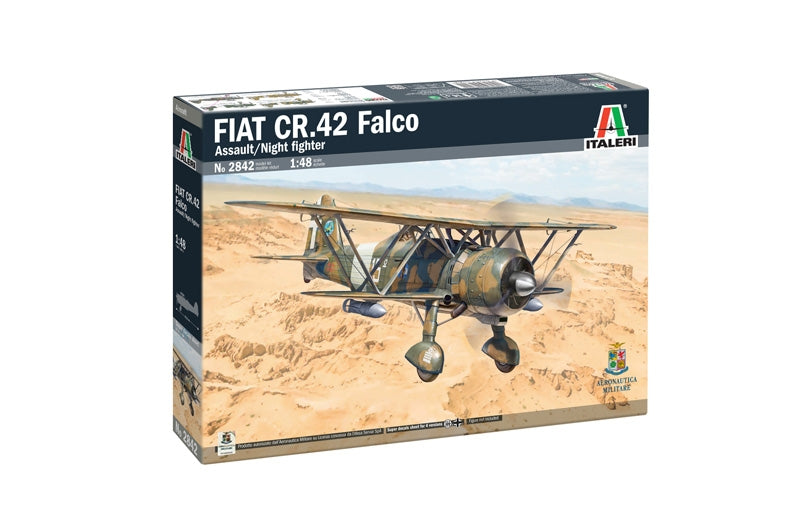 Italeri 2842 FIAT CR.42 Falco Assault / Night Fighter 1/48