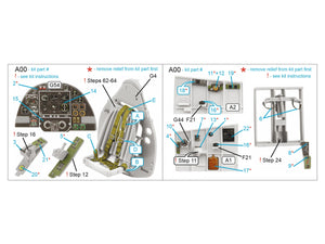 Quinta Studio QD32210 Westland Whirlwind F Mk.I 3D-Printed &amp;amp; colored Interior on decal paper (Special Hobby) 1/32 – image 2