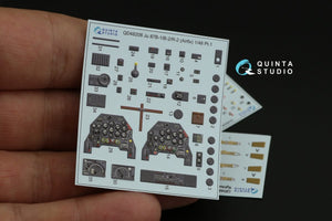 Quinta Studio QD48208 Ju 87B-1/B-2/R-2 3D-Printed &amp;amp; colored Interior on decal paper (Airfix) 1/48 – image 8