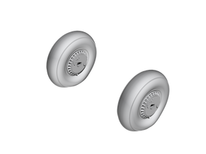 CMK Q48364 Reggiane Re 2005 Roues principales 1/48