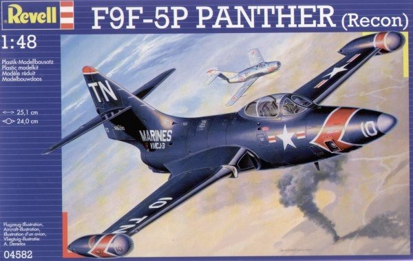 Revell 04582 F9F-5P Panther (Recon) 1/48