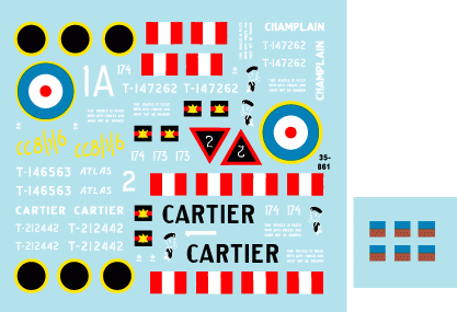 Star Decals 35-861 Canadian Armor in Italy 1/35 – Bild 2