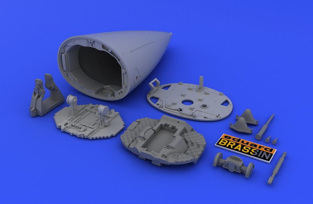 Eduard 648033 Radar F-16 fin 1/48 (Tamiya)