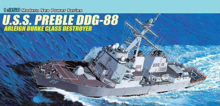 Dragon 1028 USS Preble DDG-88 1/350