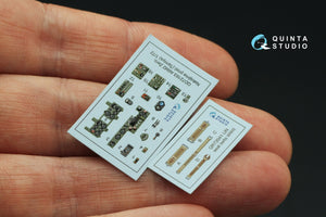 Quinta Studio QD72163 A6M2 Zero (Nakajima Prod.) 3D-Printed colored Interior on decal paper (Tamiya) 1/72 – Bild 2