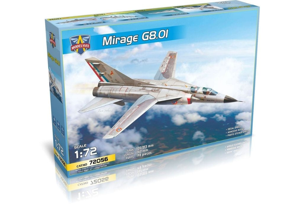 Modelsvit 72056 Mirage G8.01 1/72 – Bild 3
