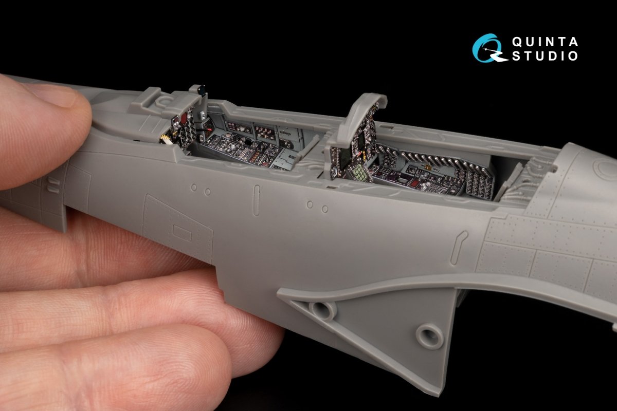 Quinta Studio QD+48342 F-4G late 3D-Printed &amp;amp; coloured Interior on decal paper (Meng) (with 3D-printed resin parts) 1/48 – zdjęcie 15