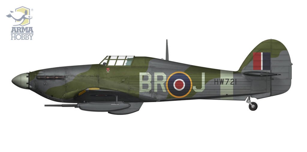 Arma Hobby 70062 Hurricane Mk II D 1/72 – image 15