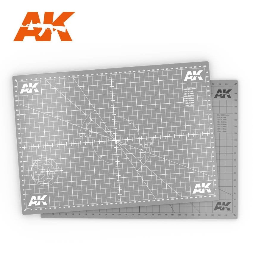 Tapis de découpe à l&amp;#39;échelle AK Interactive AK8209-A4 A4