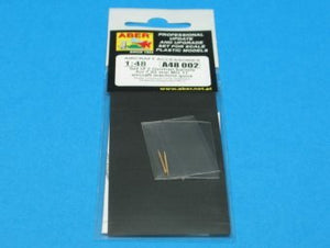 Aber A48 002 Set of 2 barrels for German 7.92 mm MG 17 aircraft machine guns (1/48) – imagen 5