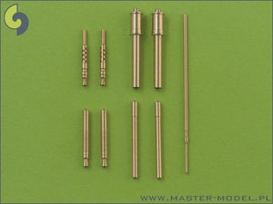 Master AM-48-017 Fw 190 A2 - A5 armament set (MG 17 barrel tips, MG FF barrels, MG 151 barrels in fairings) &amp;amp; Pitot Tube (1/48)