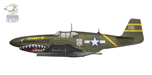 Arma Hobby 70075 P-51B Mustang Chine, Birmanie, Inde 1/72 – image 5