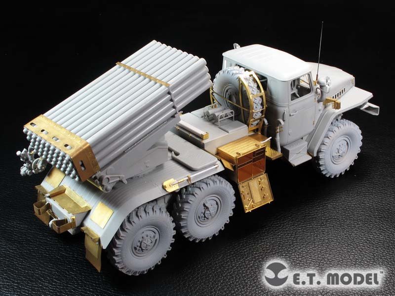 ET Model E35-191 Russian BM-21 Grad Multiple Rocket Launcher (For TRUMPETER 01013) (1/35) – immagine 3