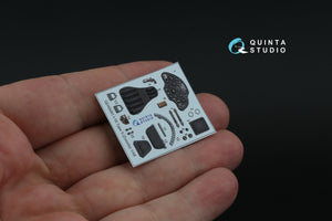 Quinta Studio QD48491 I-16 3D-Printed colored Interior on decal paper (for Zvezda kit) 1/48 – image 12