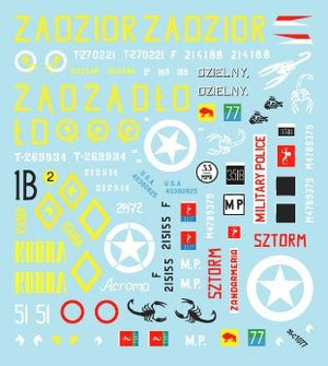 Star Decals 35-C1077 Polish Tanks in Italy # 1 1/35 – image 3