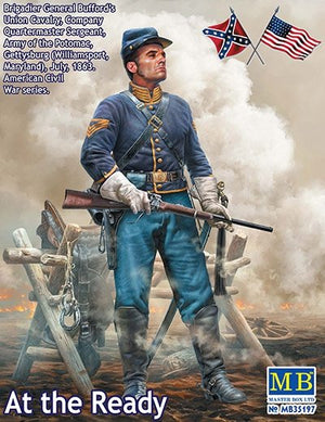 Master Box 35197 American Civil War: At the Ready. Brigadier General Bufford&amp;#39;s Union Cavalry, July 1863 1/35