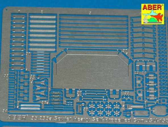 Aber 35235 Soviet heavy self-propelled gun JSU-152 - vol.1 - basic set 1/35 – Bild 6