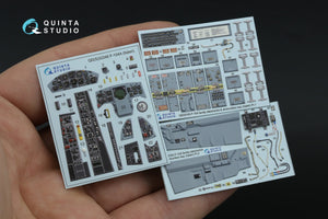 Quinta Studio QD32246 F-104A 3D-Printed &amp;amp; colored Interior on decal paper (Italeri) 1/32 – image 2