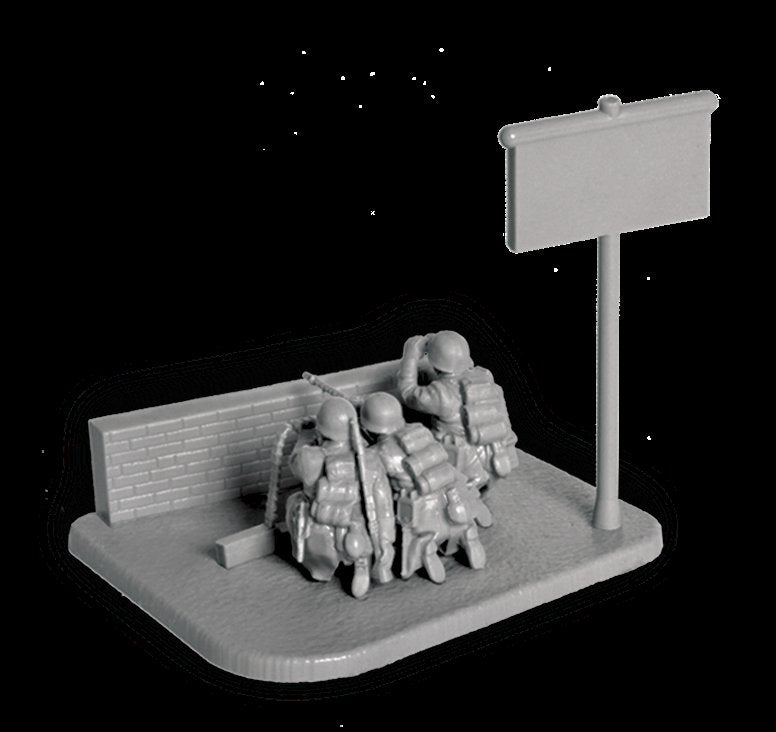 Zvezda 6210 German MG-34 machine-gun with crew 1941-1945 (winter) 1/72 – image 4