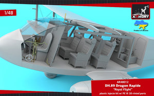Armory Models 48012 DH.89 Dragon Rapide, Short-Haul Airliner – “Royal Flight” 1/48