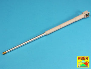 Aber 16L-09 Late muzzle brake for the barrel used on the late version of the Tiger I, King Tiger tank (Henschel turret) / Late muzzle brake used on German 8.8cm barrel Tiger I- late and Tiger II (Henschel turret) 1/16 – image 5