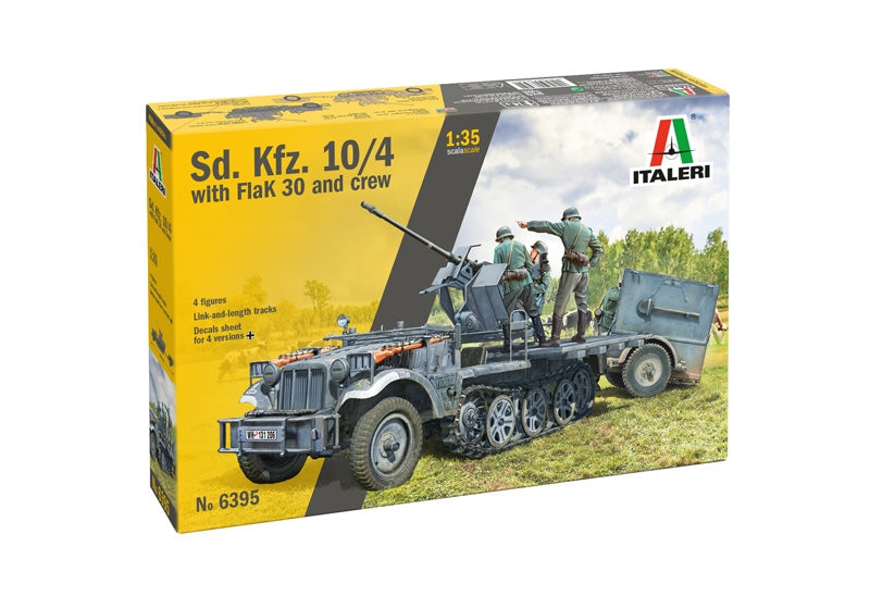 Italeri 6395 SD.KFZ.10/4 avec FLAK 30 et équipage 1/35