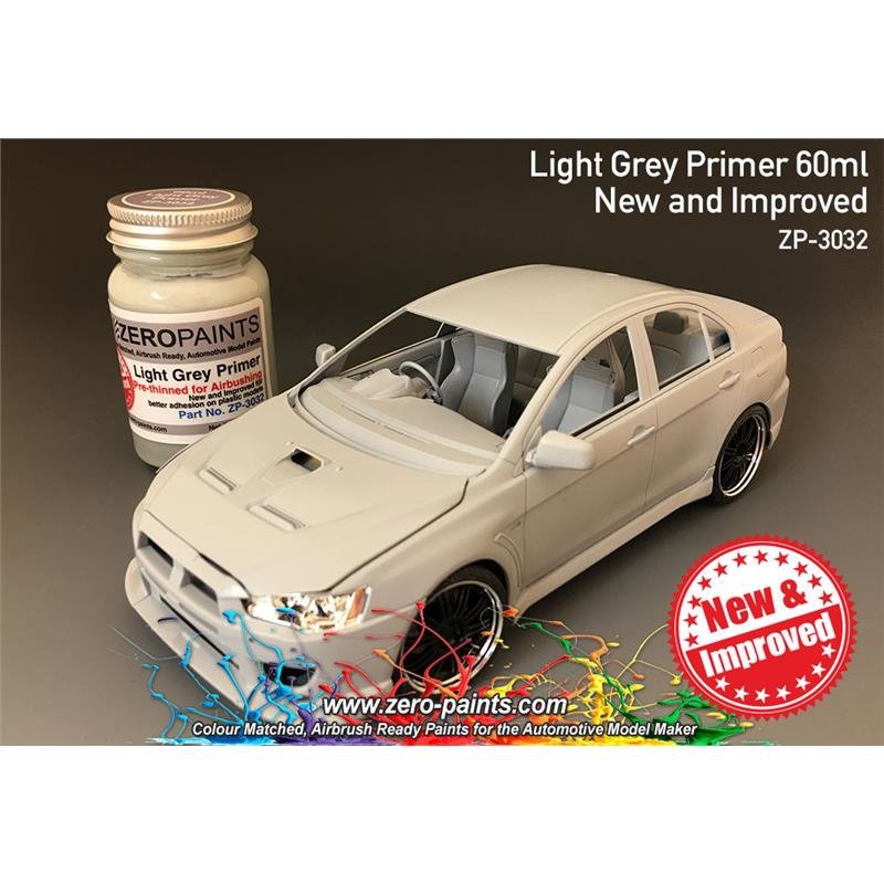 Zero Paints ZP-3032 Light Gray Primer 60ml