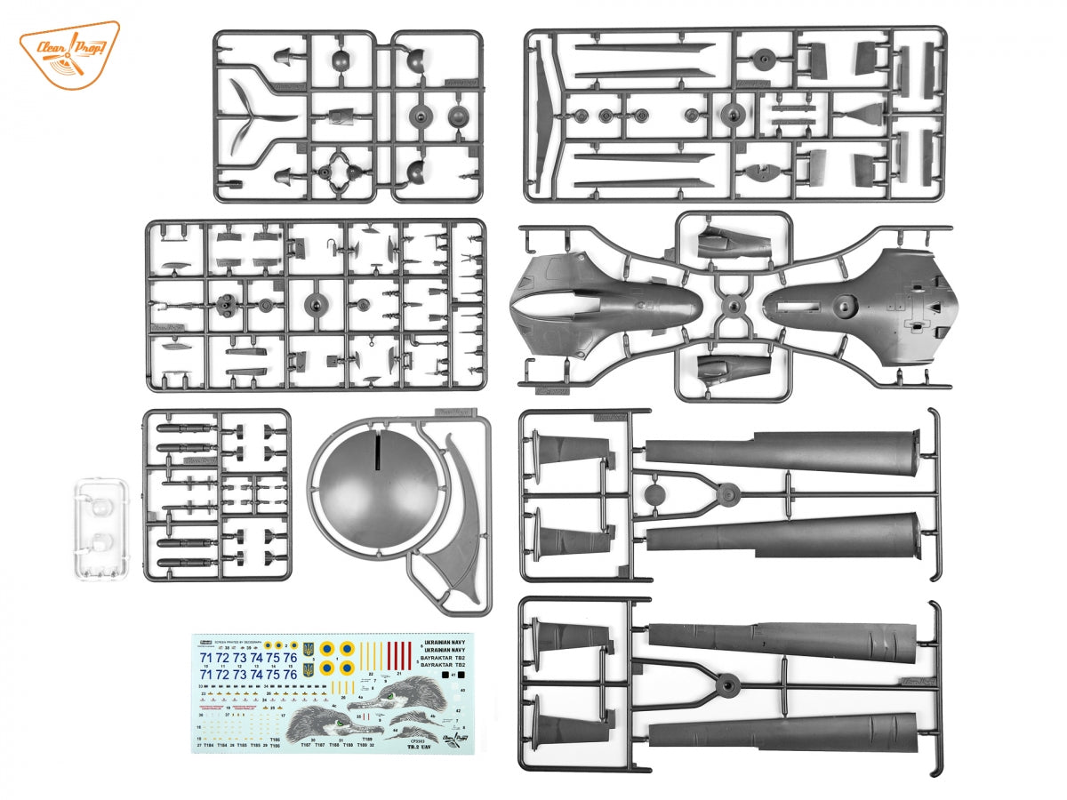Clear Prop! CP3503 TB.2 UAV Ukrainian Navy STARTER KIT 1/35 – Bild 6